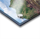 View from volcanic summit of Eldfell with Viking Neptune cruise Impression Acrylique