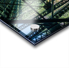 Steel structure of historic cantilevered Deception Pass bridge Impression Acrylique