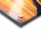 Vibrant sunset over Lake Wenatchee in the Cascade Mountains WA Acrylic print