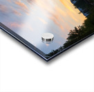 Sunrise over Wenatchee River in Leavenworth Washington State Acrylic print