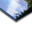 Whitehorse Mountain seen through rolling clouds and mist from Ro Acrylic print