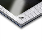 Head of the famous Khafre statue carved from  anorthosite gneiss Acrylic print