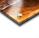 Narrow gorge of the Siq entering Petra Acrylic print