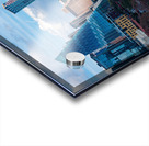 Close Up of Austin Skyline with the Sail Building and River Brid Acrylic print