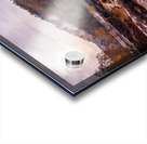 Panoramic Valley Falls on a misty autumn day Acrylic print