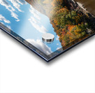 Panorama of the Cheat river entering the lake Acrylic print