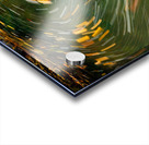 Swirling leaves on Deckers Creek Acrylic print