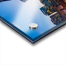 Skyline of Nashville with focus on Broadway in the evening Acrylic print