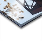 Spring blossoms by Steel girder bridge Morgantown Acrylic print