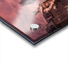 Famous Mountaineer statue in front of Woodburn Hall at WVU Impression Acrylique