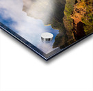 View of the fluted rocks of the Na Pali coastline Impression Acrylique