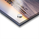 Aerial view of Waikiki beach at sunset Acrylic print