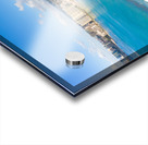 Aerial view of Waikiki looking towards Honolulu Impression Acrylique