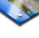 Hanalei bay and beach on Kauai in Hawaii Impression Acrylique