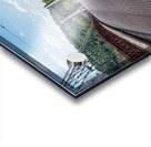 Suspension bridge over the Ohio river in Wheeling WV Acrylic print