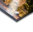 Aerial view of Waikiki beach towards Diamond Head at sunset  Acrylic print