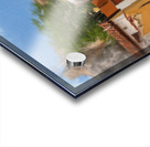 Narrow street in Anafiotika in Athens Greece Acrylic print