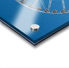 White ferris wheel on Steel Pier in Atlantic City Impression Acrylique