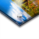 Painting of fall colors on Cheat Lake Morgantown Acrylic print