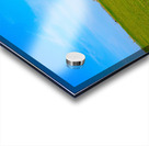 Old church on the Island of Lundy off Devon Impression Acrylique