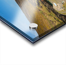 Fishing boats in harbor of Boscastle Cornwall Acrylic print