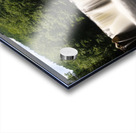 Three distinct waterfalls at High Falls of Cheat Acrylic print