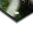 Old railway track at High Falls of Cheat Acrylic print