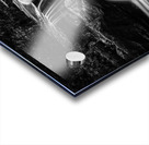 Black and White Waterfall on Deckers Creek Impression Acrylique