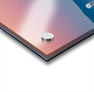 Harvest Supermoon over WVU Morgantown Acrylic print