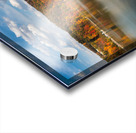 Fall colors on Cheat Lake Morgantown Impression Acrylique