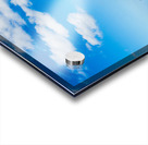 Empty sand and cliffs Polihale beach Acrylic print