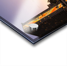 Newly restored tiling mural on Rainbow Tower Acrylic print