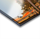 Newly restored tiling mural on Rainbow Tower Impression Acrylique