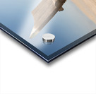 Fishermans boat or dhow on sand Acrylic print