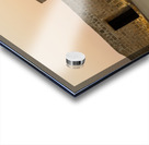 Old Bahrain Fort at Seef at sunset Impression Acrylique