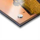 Old Bahrain Fort at Seef at sunset Acrylic print