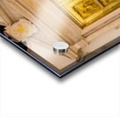 Gold doors Basilica of Mongomo in Equatorial Guinea Acrylic print