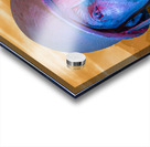 Close up of head of soldier statue in jungle Acrylic print