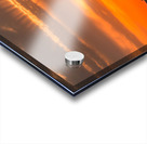 Fiery sunrise over monuments of Washington Acrylic print