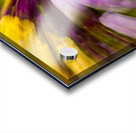 Flower blossoms in curling pattern Acrylic print