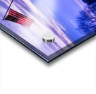 Iwo Jima Memorial at dawn as sun rises Acrylic print