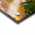 Hawaiian canoe by Hanalei Pier Acrylic print