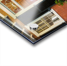 Mahogany doorway and entrance hall UVA Acrylic print