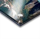 Rocky outcrops in the bay at Seward in Alaska Acrylic print