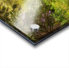 Azaleas and Rhododendron trees surround stream in spring Impression Acrylique