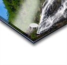 Dramatic waterfall of Horsetail Falls in Keystone Canyon Acrylic print