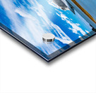 Mt Edgecumbe rises above Sitka with Viking cruise ship anchored Acrylic print