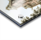 Sepia of Woodburn Hall at WVU in Morgantown Acrylic print