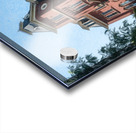 Pencil sketch of Woodburn Hall at WVU in Morgantown Acrylic print