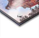 Digital art of Woodburn Hall at WVU in Morgantown Acrylic print